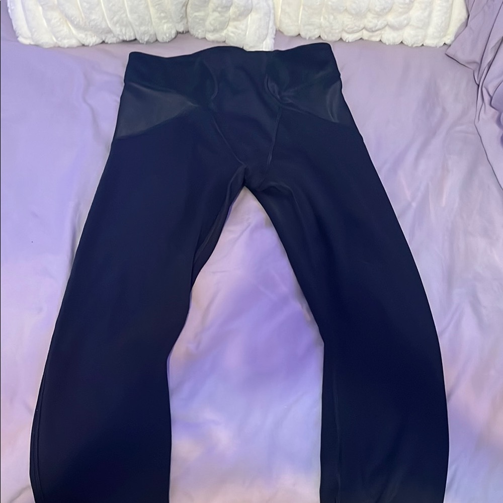 Savage X Fenty 
Black High-Waisted Leggings